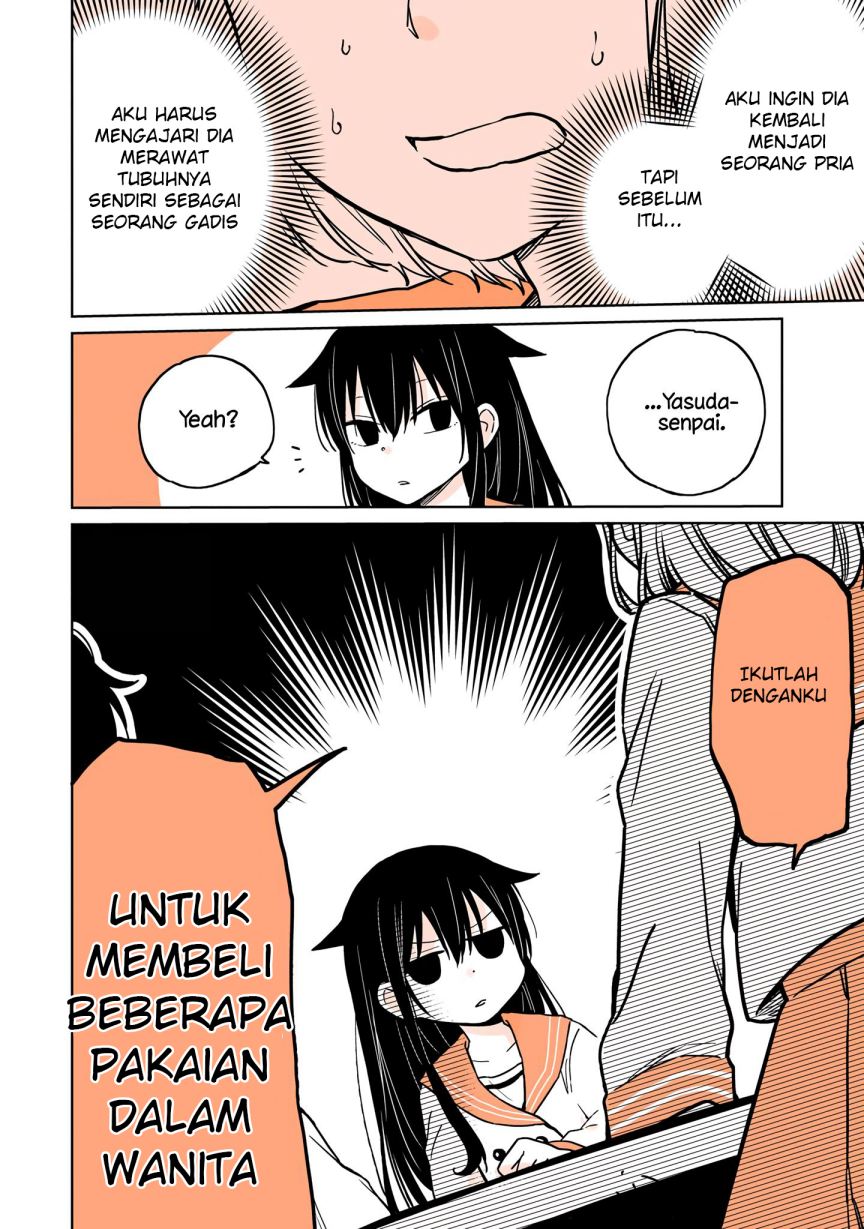 A Lazy Guy Woke Up as a Girl One Morning Chapter 5 - halaman 12
