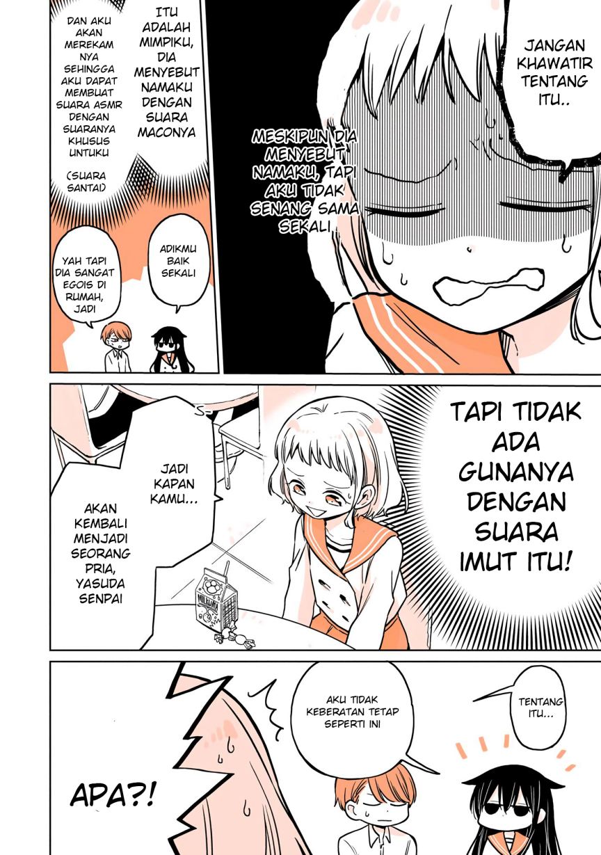 A Lazy Guy Woke Up as a Girl One Morning Chapter 5 - halaman 8