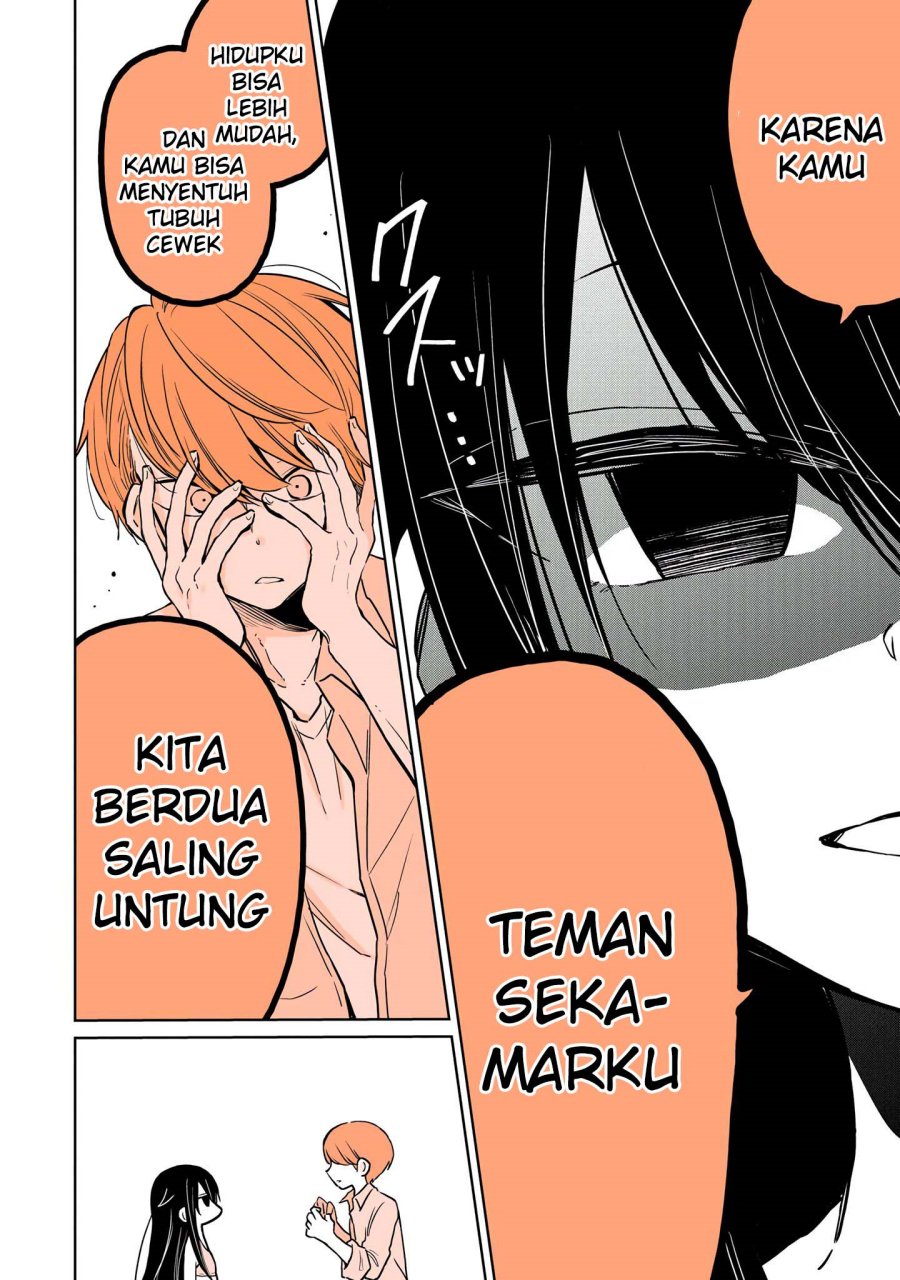 A Lazy Guy Woke Up as a Girl One Morning Chapter 6 - halaman 8