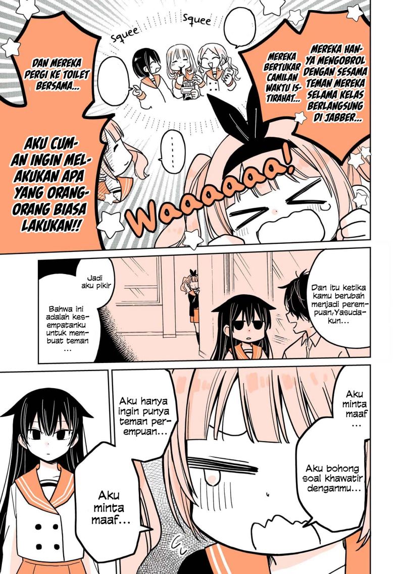 A Lazy Guy Woke Up as a Girl One Morning Chapter 8 - halaman 18