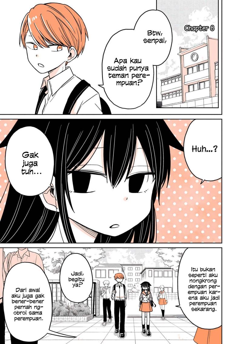 A Lazy Guy Woke Up as a Girl One Morning Chapter 8 - halaman 2