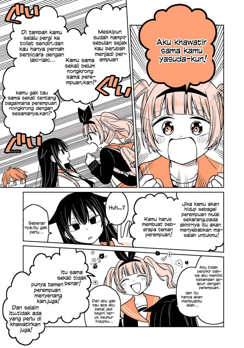 A Lazy Guy Woke Up as a Girl One Morning Chapter 8 - halaman 6