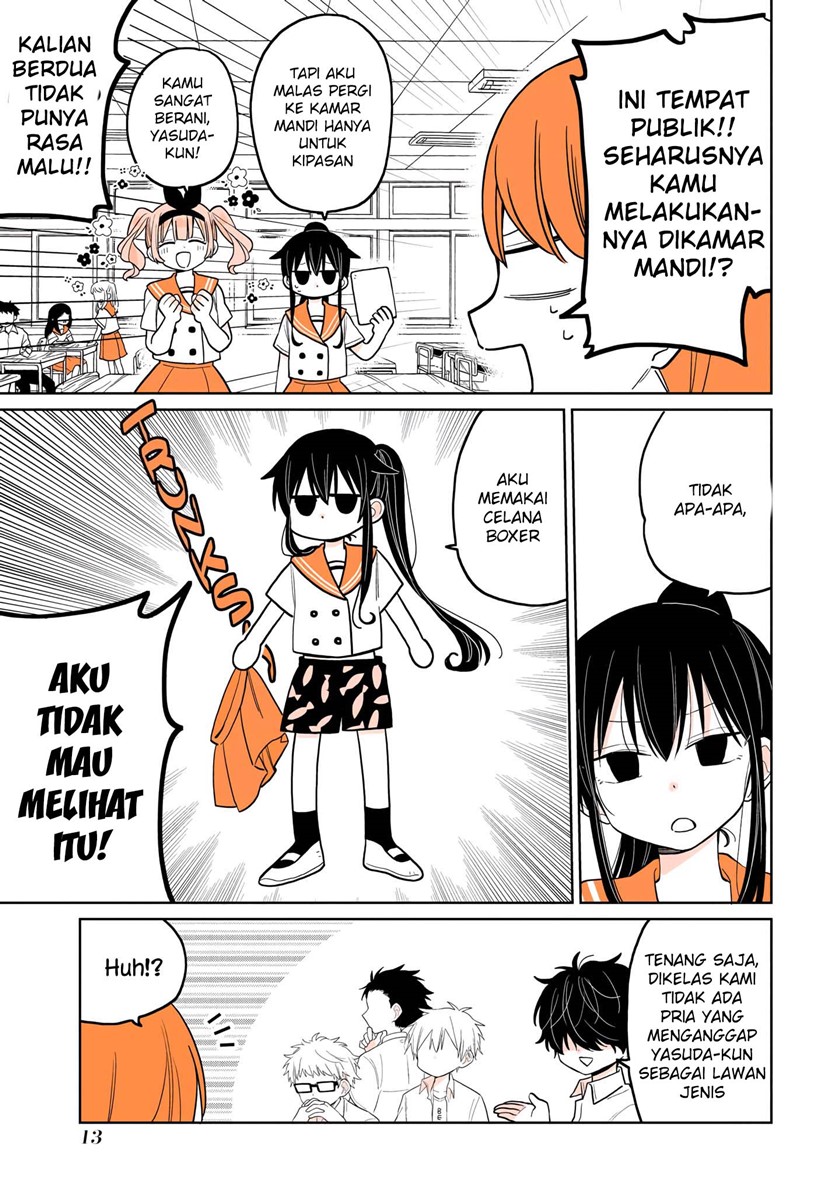 A Lazy Guy Woke Up as a Girl One Morning Chapter 9 - halaman 15