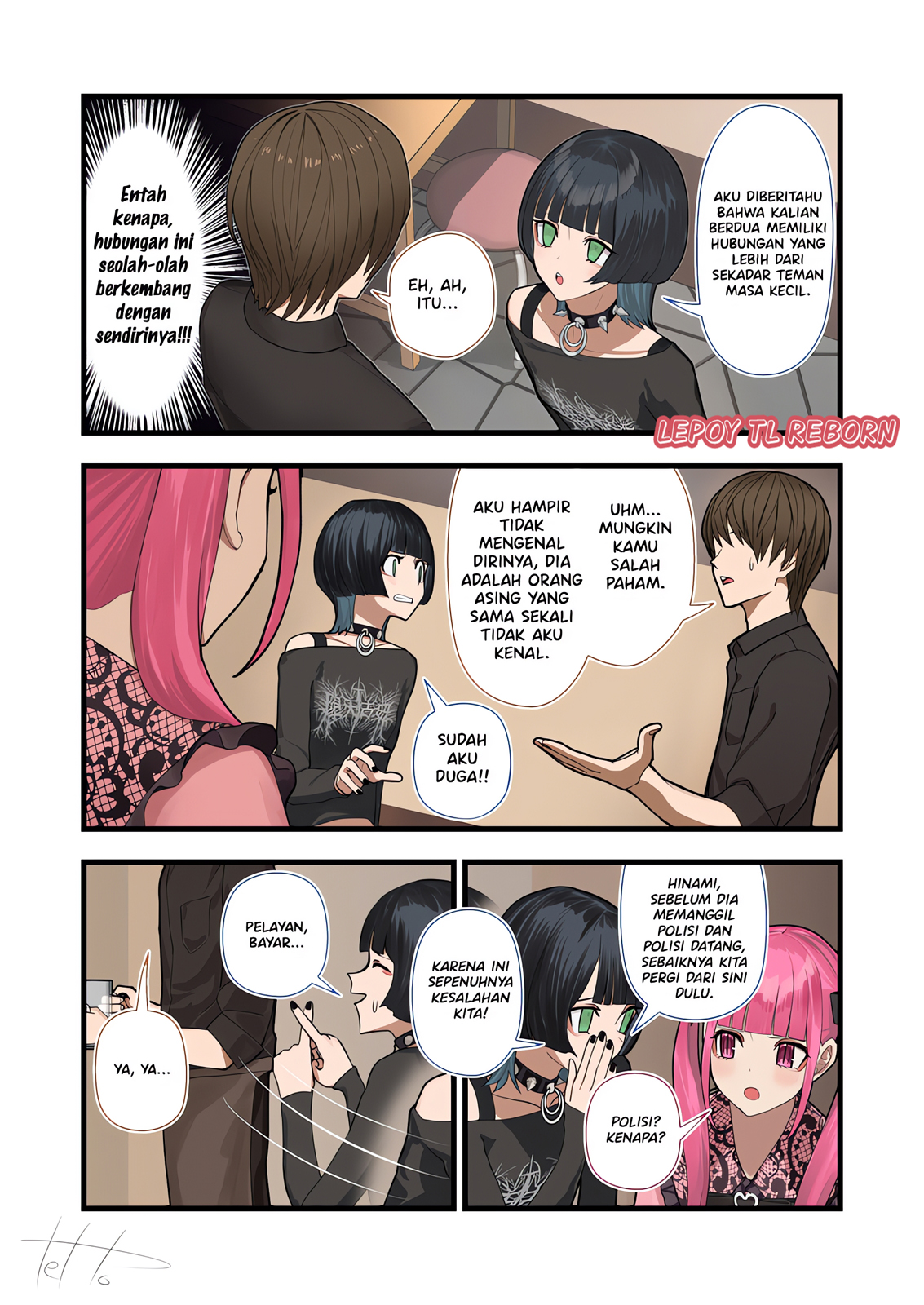 A Love Story About a Childhood Friend Who Looks Like a Landmine Girl Chapter 14 - halaman 2