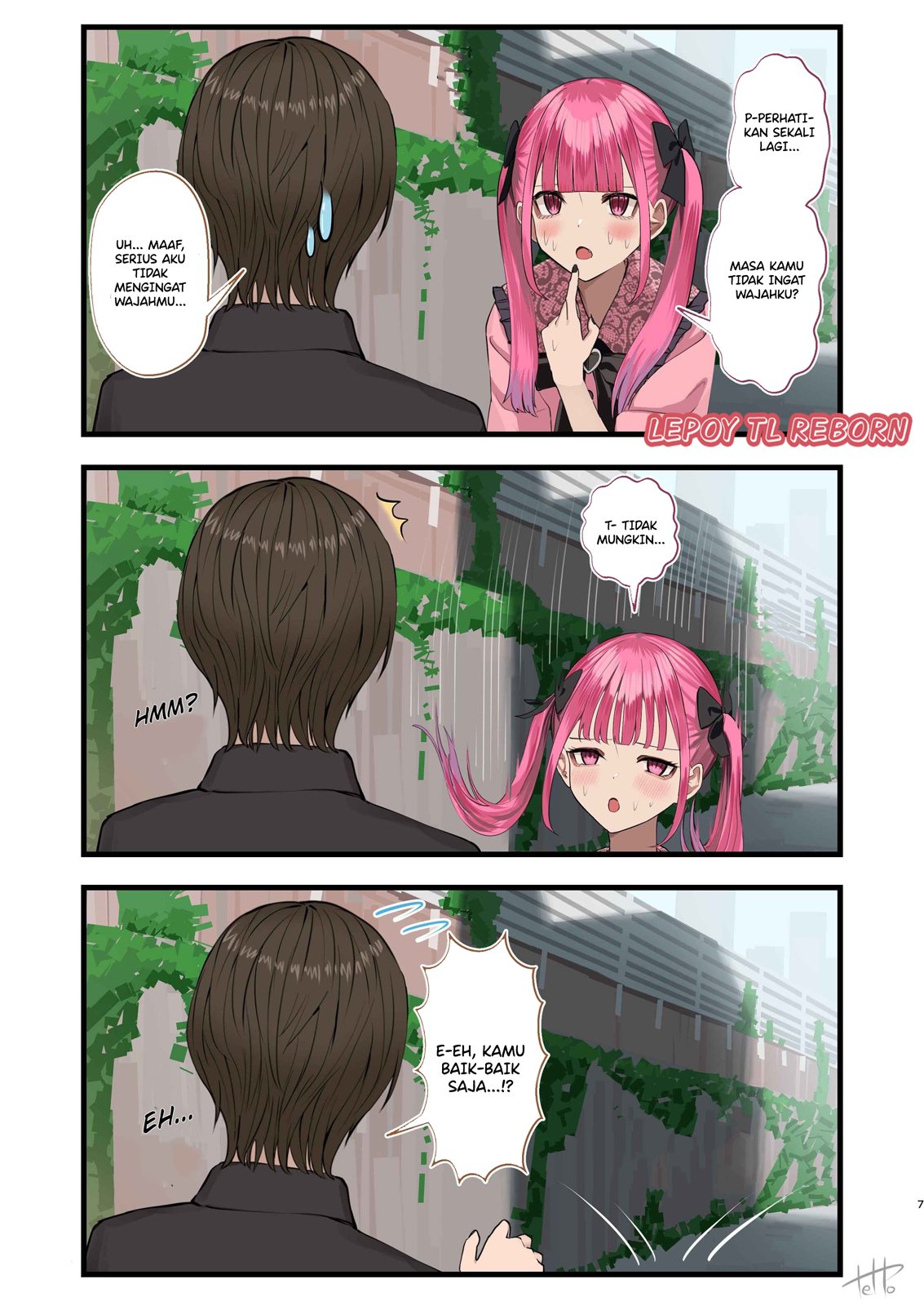 A Love Story About a Childhood Friend Who Looks Like a Landmine Girl Chapter 2 - halaman 2