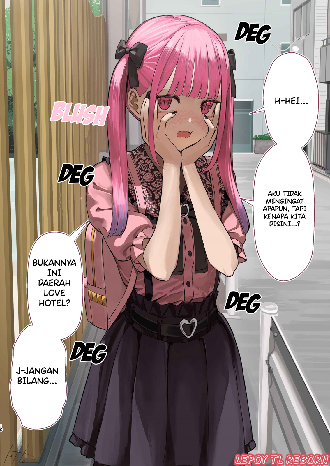A Love Story About a Childhood Friend Who Looks Like a Landmine Girl Chapter 4 - halaman 1
