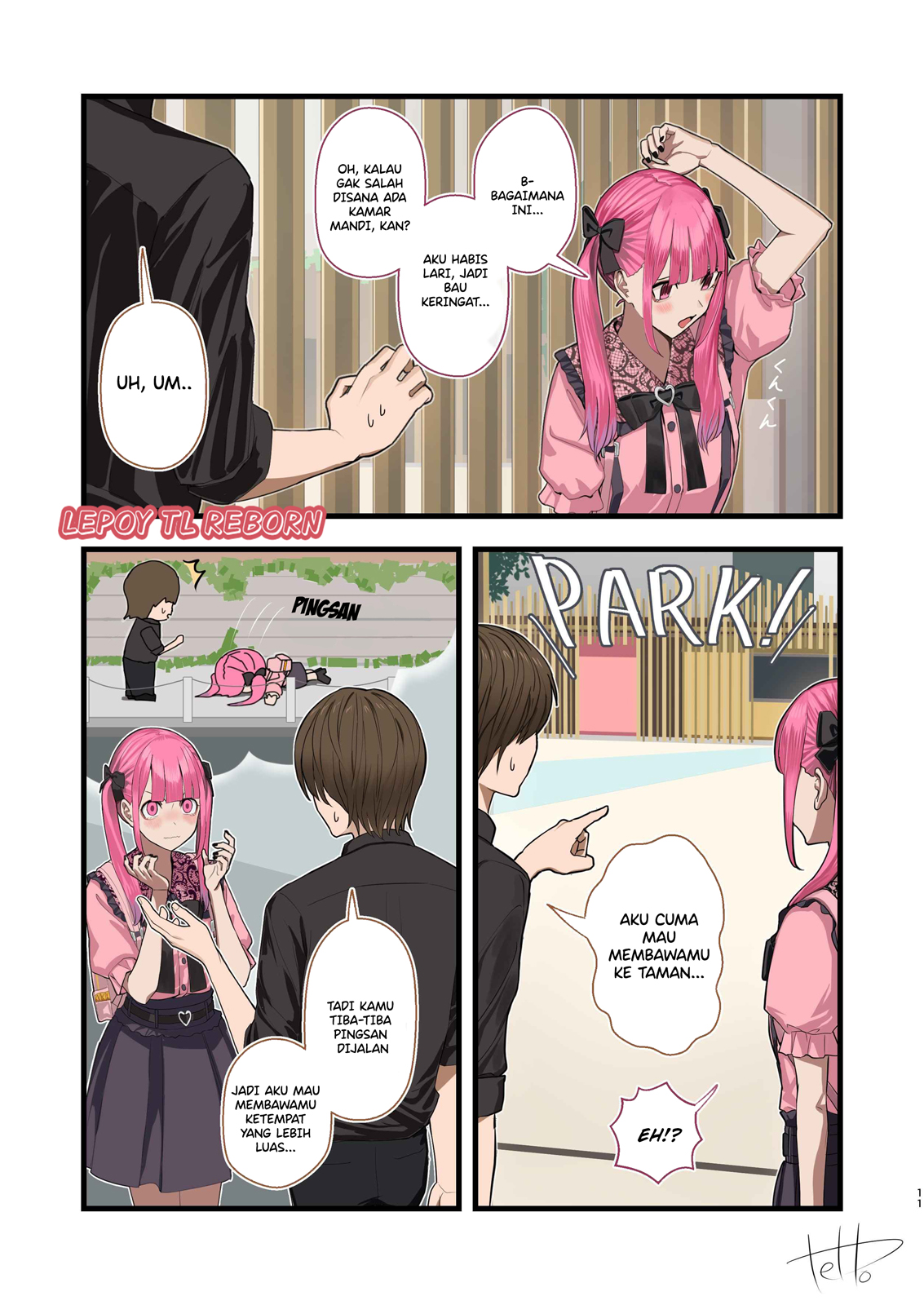 A Love Story About a Childhood Friend Who Looks Like a Landmine Girl Chapter 4 - halaman 2