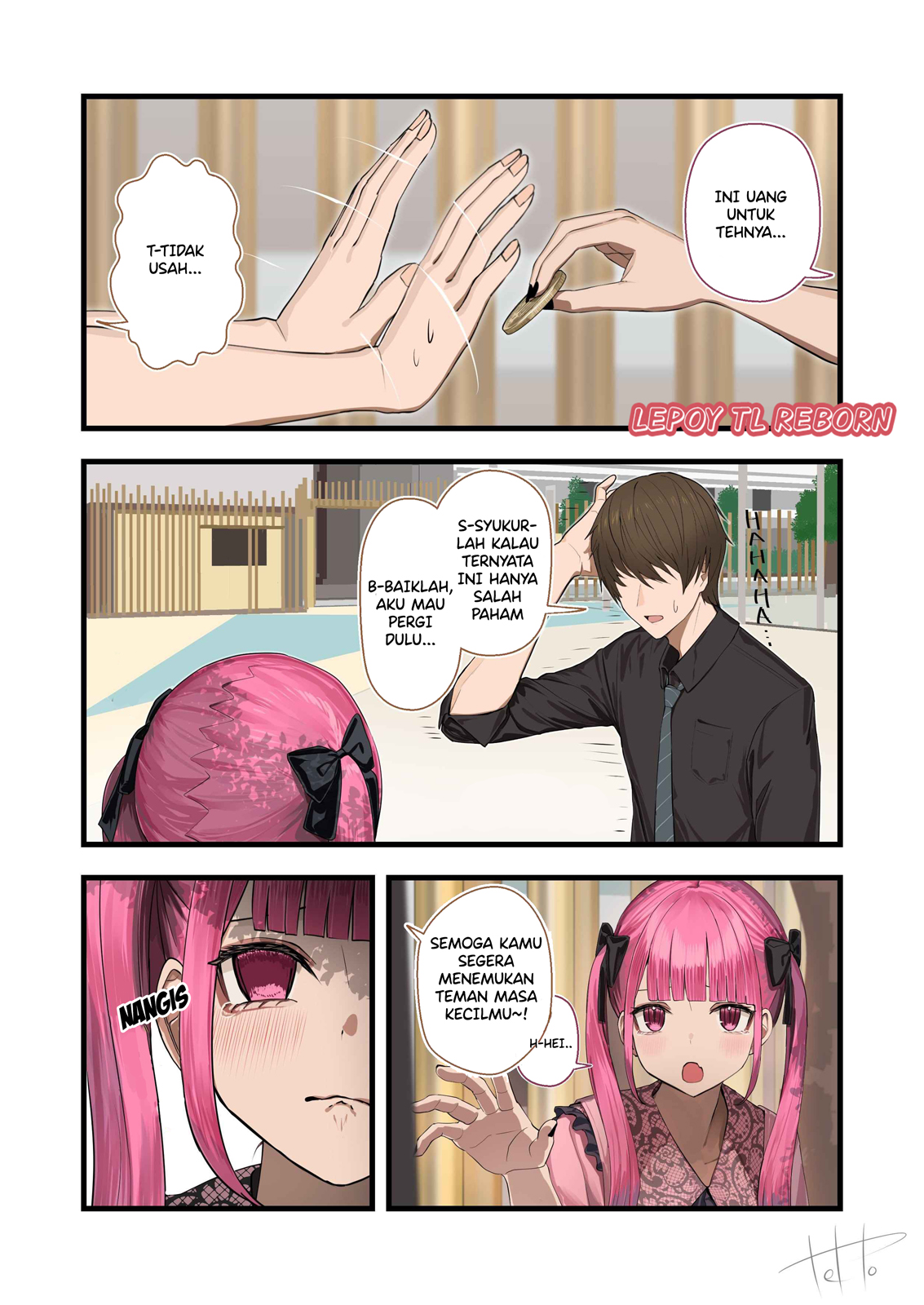 A Love Story About a Childhood Friend Who Looks Like a Landmine Girl Chapter 5 - halaman 2