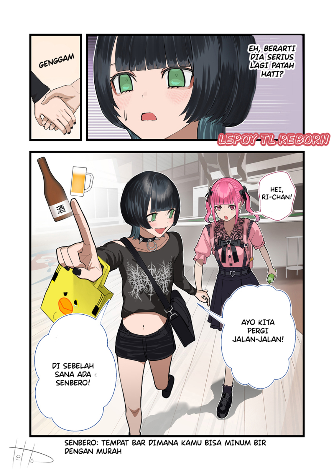A Love Story About a Childhood Friend Who Looks Like a Landmine Girl Chapter 9 - halaman 2