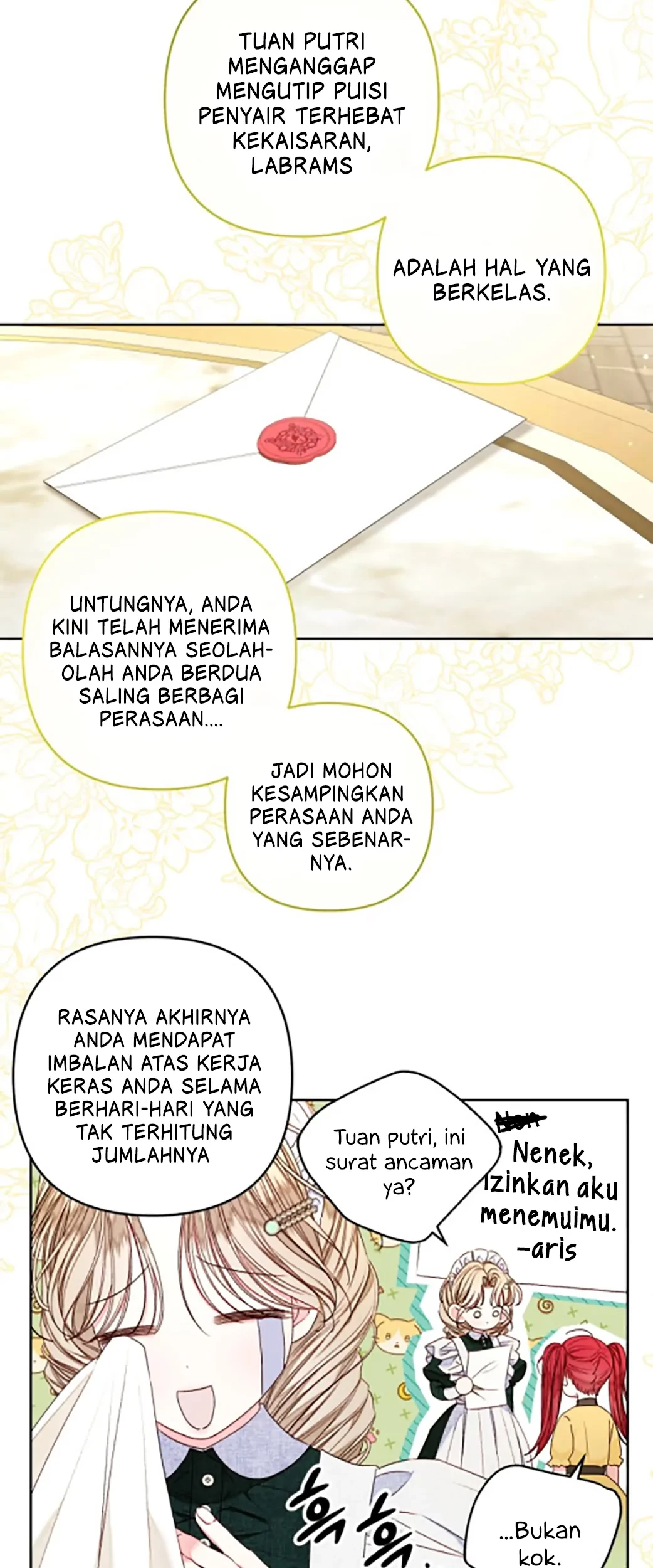 A Maid Was More of a Calling Than a Princess Chapter 20 - halaman 19