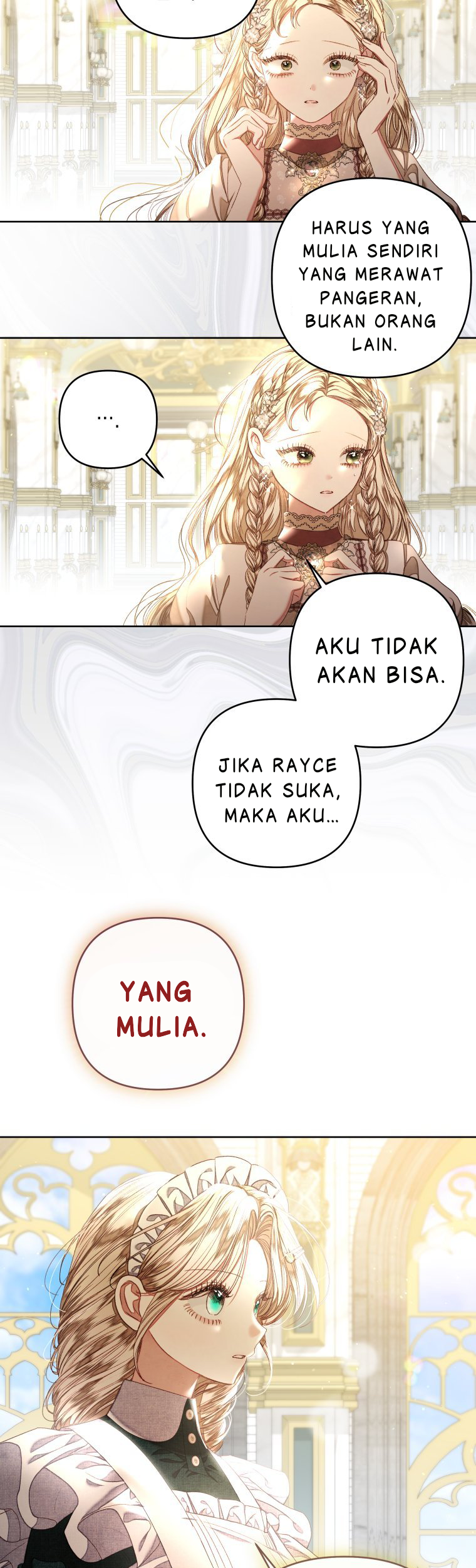 A Maid Was More of a Calling Than a Princess Chapter 28 - halaman 16