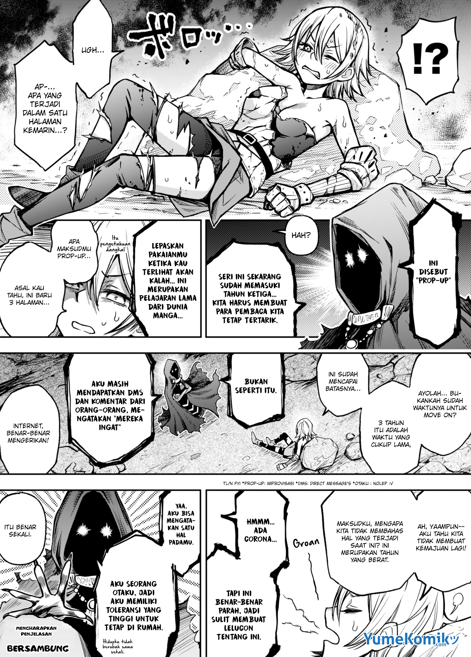 A Manga World That Gets One Page Once a Year Chapter 3 - halaman 2