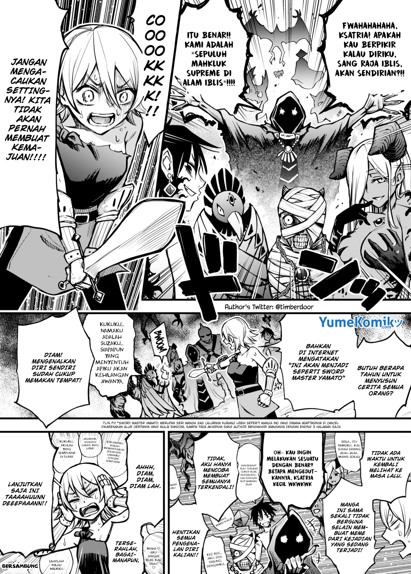 A Manga World That Gets One Page Once a Year Chapter 4 - halaman 2