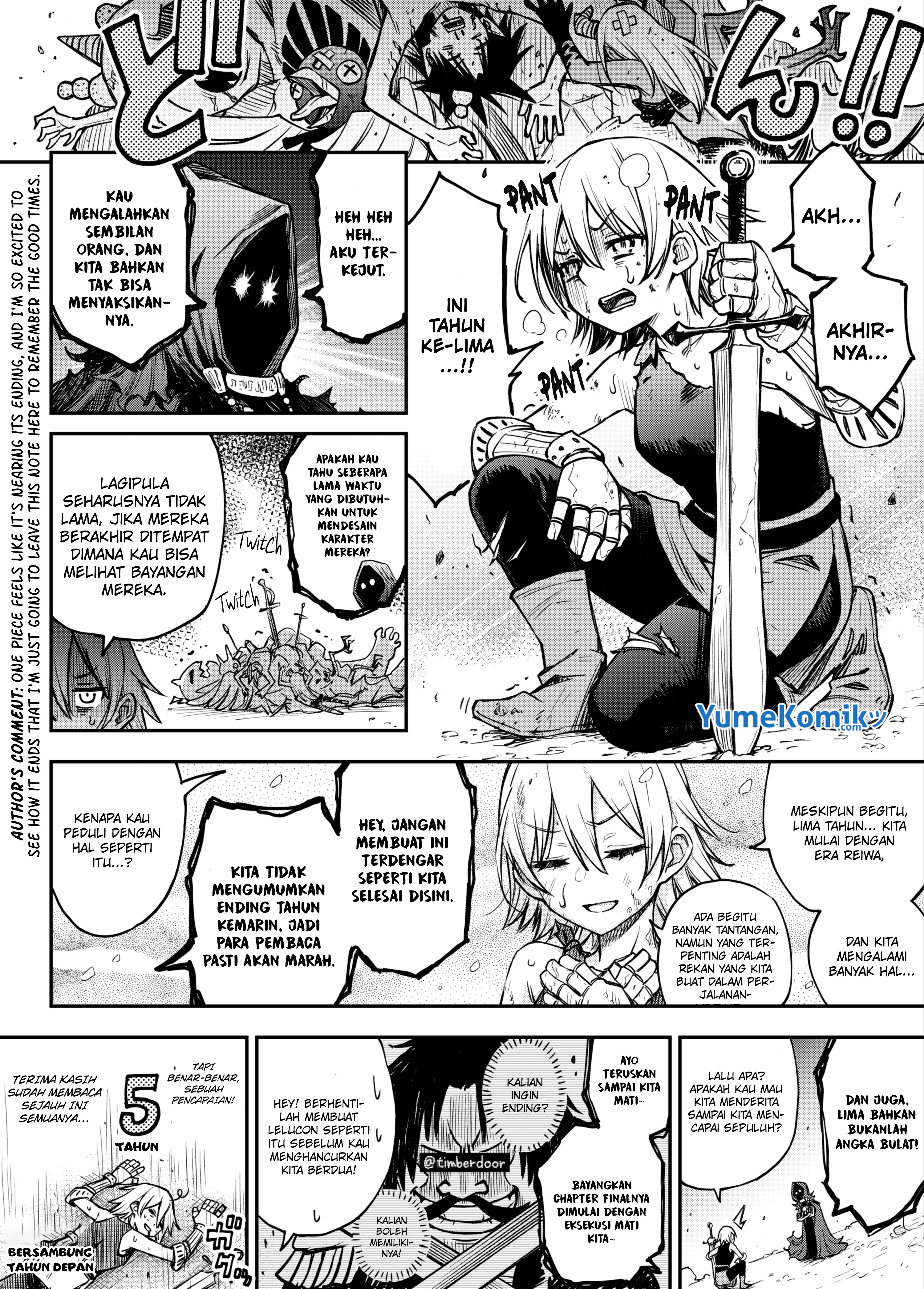 A Manga World That Gets One Page Once a Year Chapter 5 - halaman 2