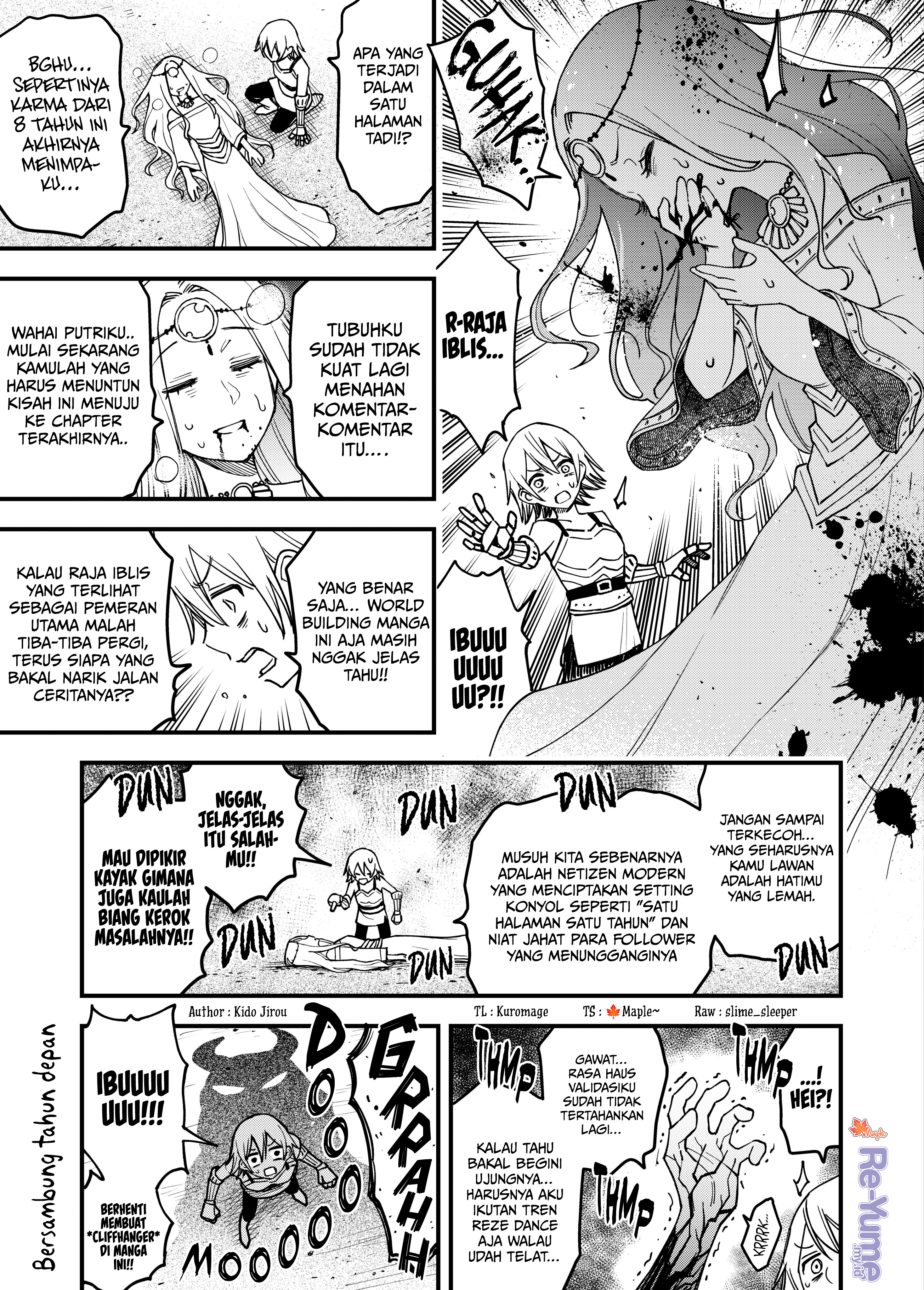 A Manga World That Gets One Page Once a Year Chapter 8 - halaman 2