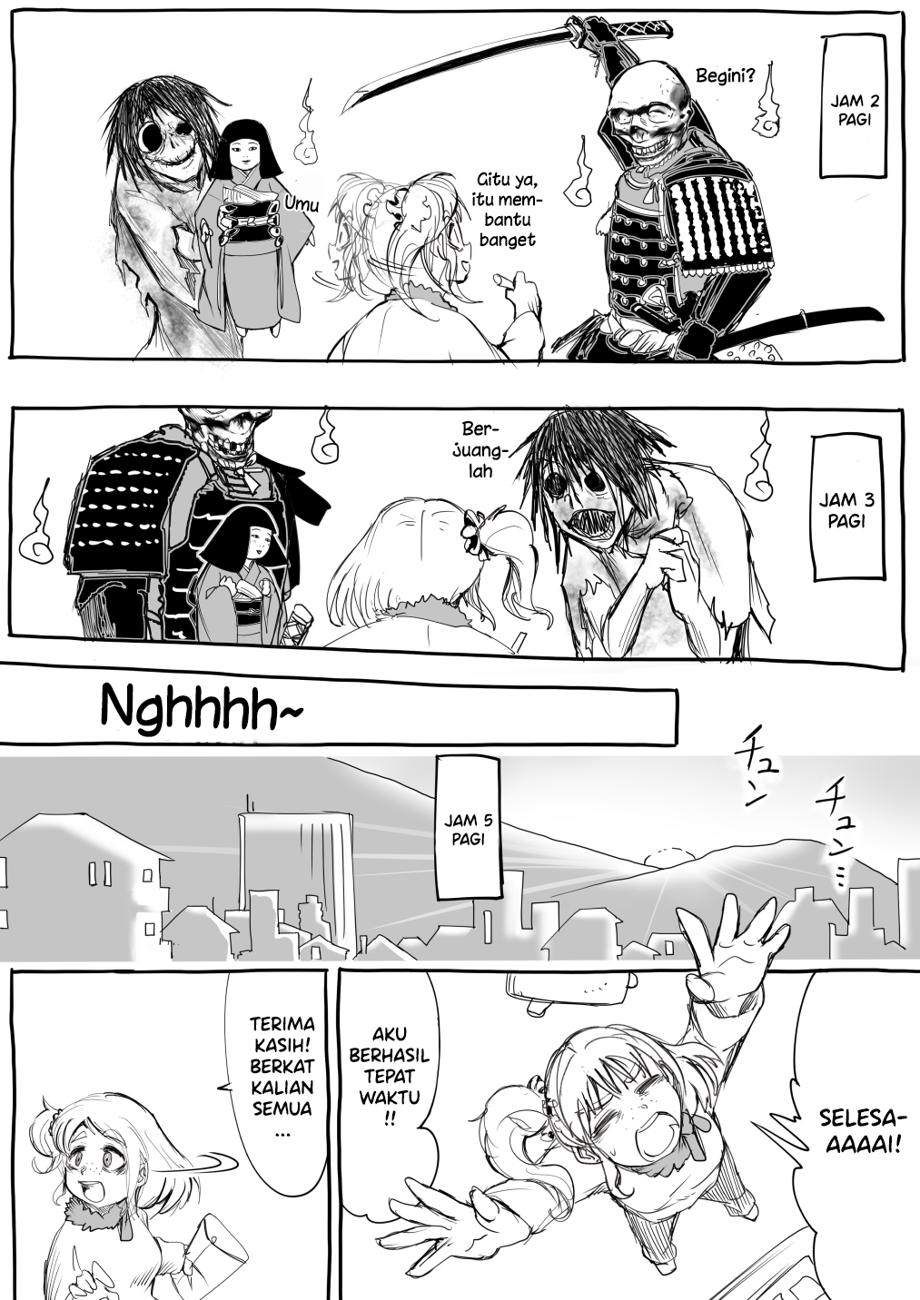 A Mangaka on the Night Before a Deadline Chapter 0 - halaman 6