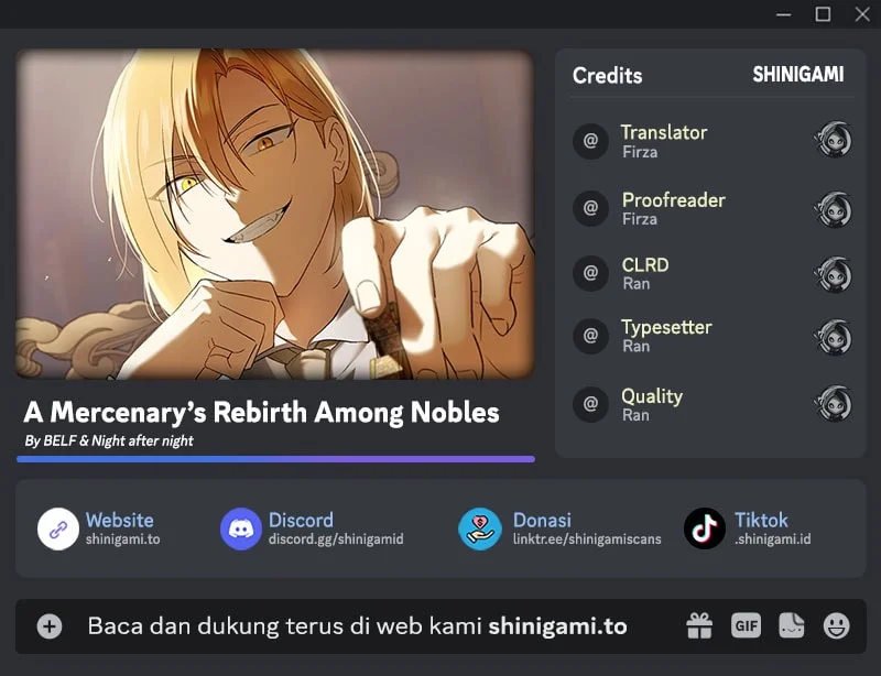 A Mercenary’s Rebirth Among Nobles Chapter 43 - halaman 1