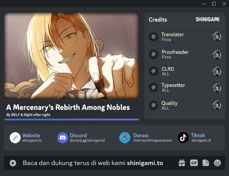 A Mercenary’s Rebirth Among Nobles Chapter 44 - halaman 1