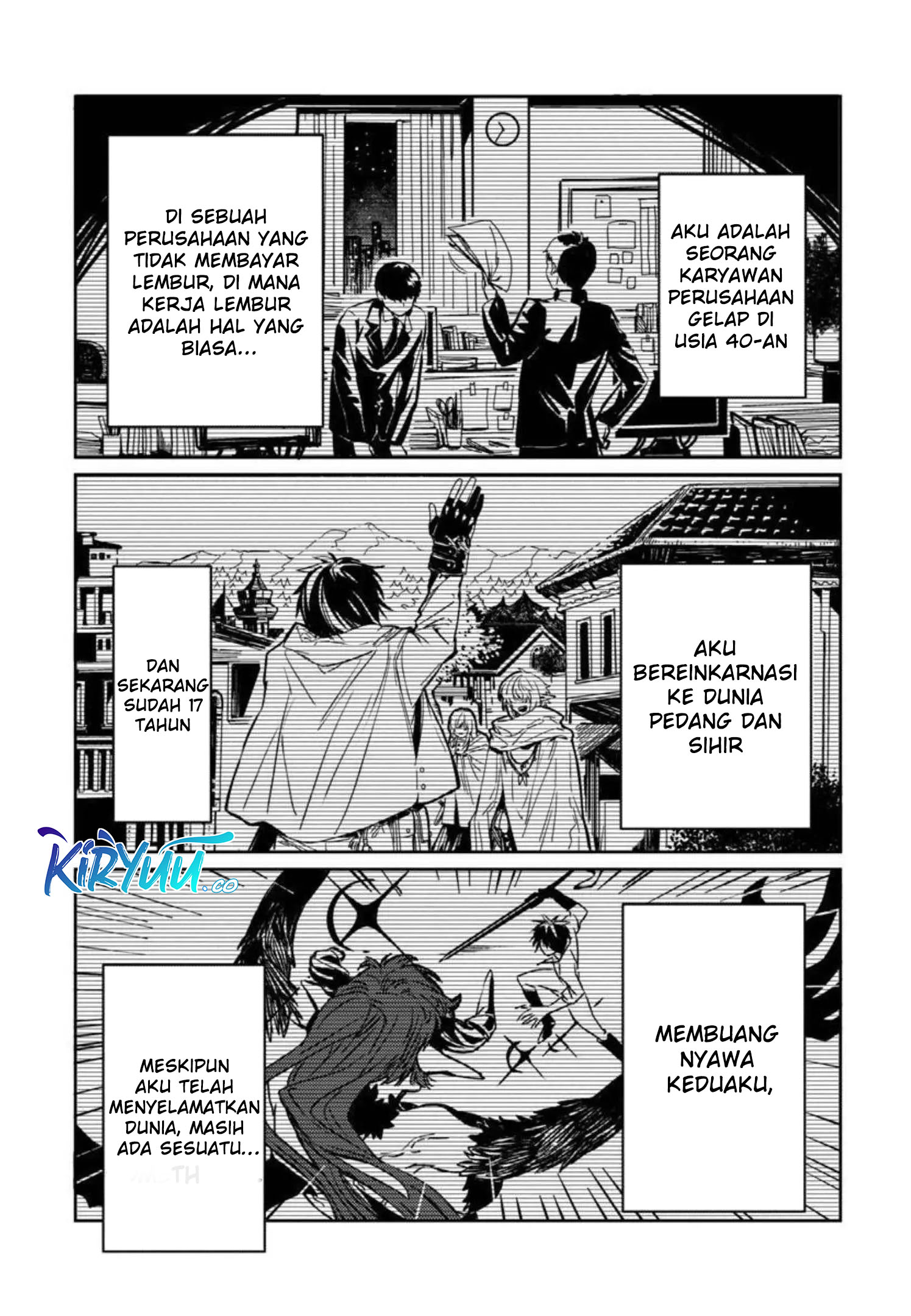 A Middle-Aged Man Who Returns From Another World Goes Back to When He Was 17 and Becomes Unbeatable Chapter 1 - halaman 12