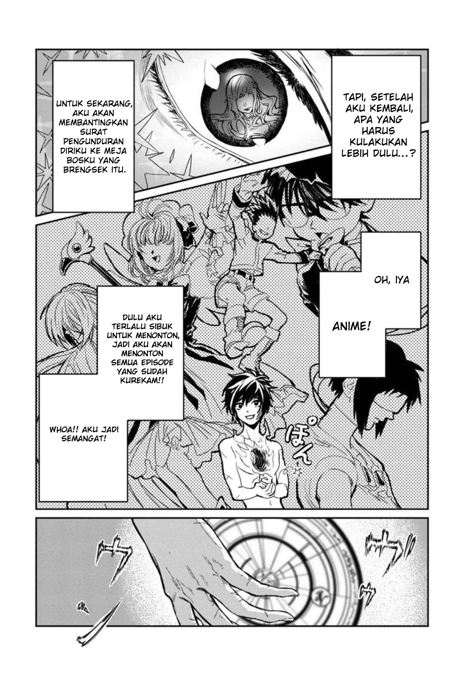 A Middle-Aged Man Who Returns From Another World Goes Back to When He Was 17 and Becomes Unbeatable Chapter 1 - halaman 15