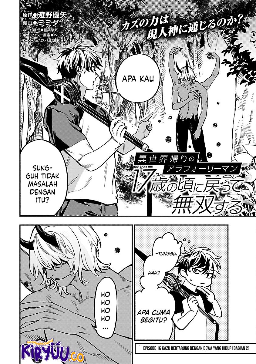 A Middle-Aged Man Who Returns From Another World Goes Back to When He Was 17 and Becomes Unbeatable Chapter 16 - halaman 4