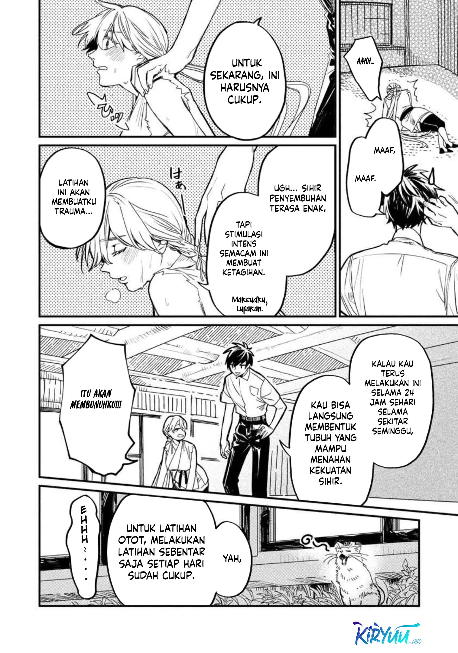 A Middle-Aged Man Who Returns From Another World Goes Back to When He Was 17 and Becomes Unbeatable Chapter 4 - halaman 18
