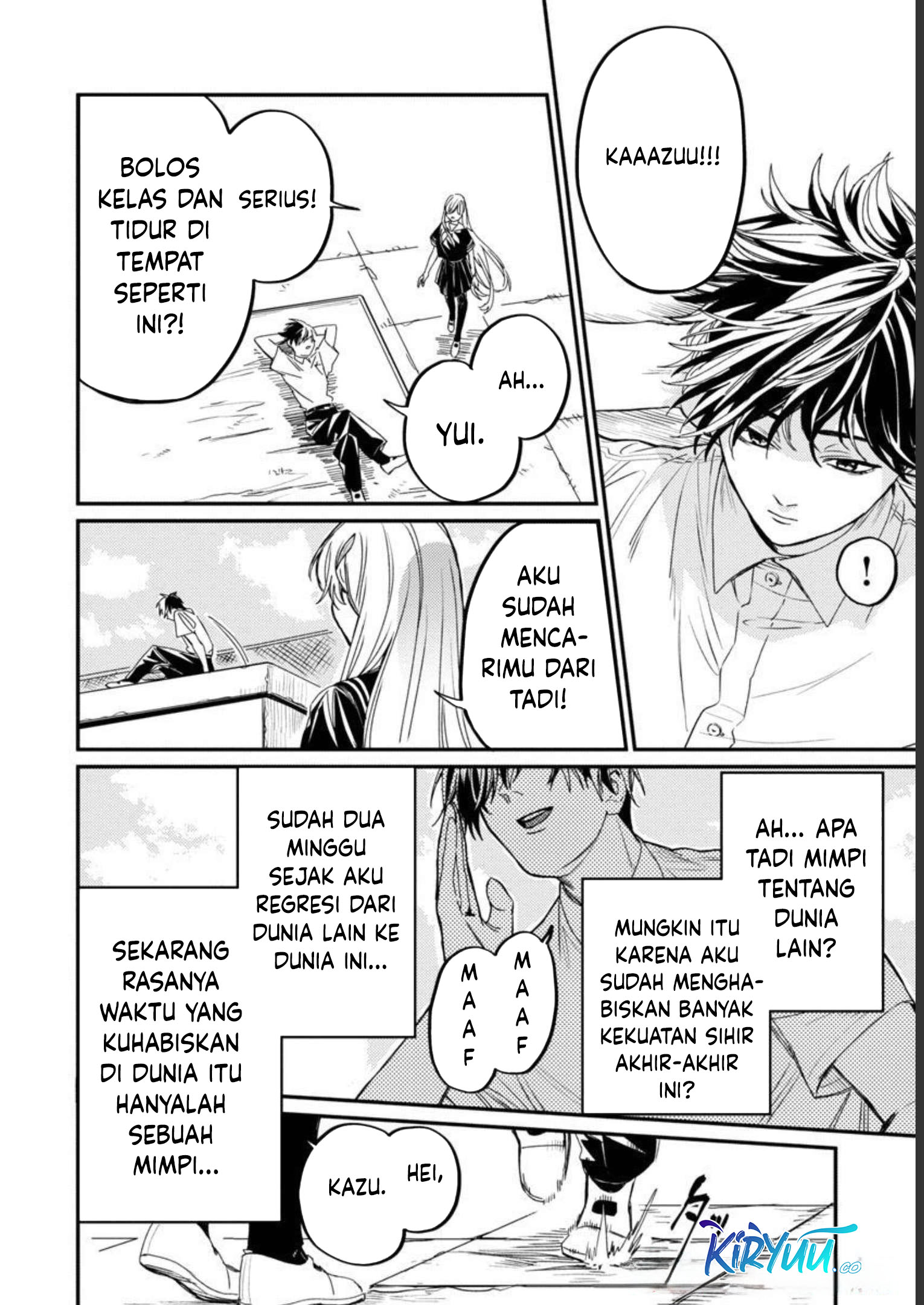 A Middle-Aged Man Who Returns From Another World Goes Back to When He Was 17 and Becomes Unbeatable Chapter 6 - halaman 3
