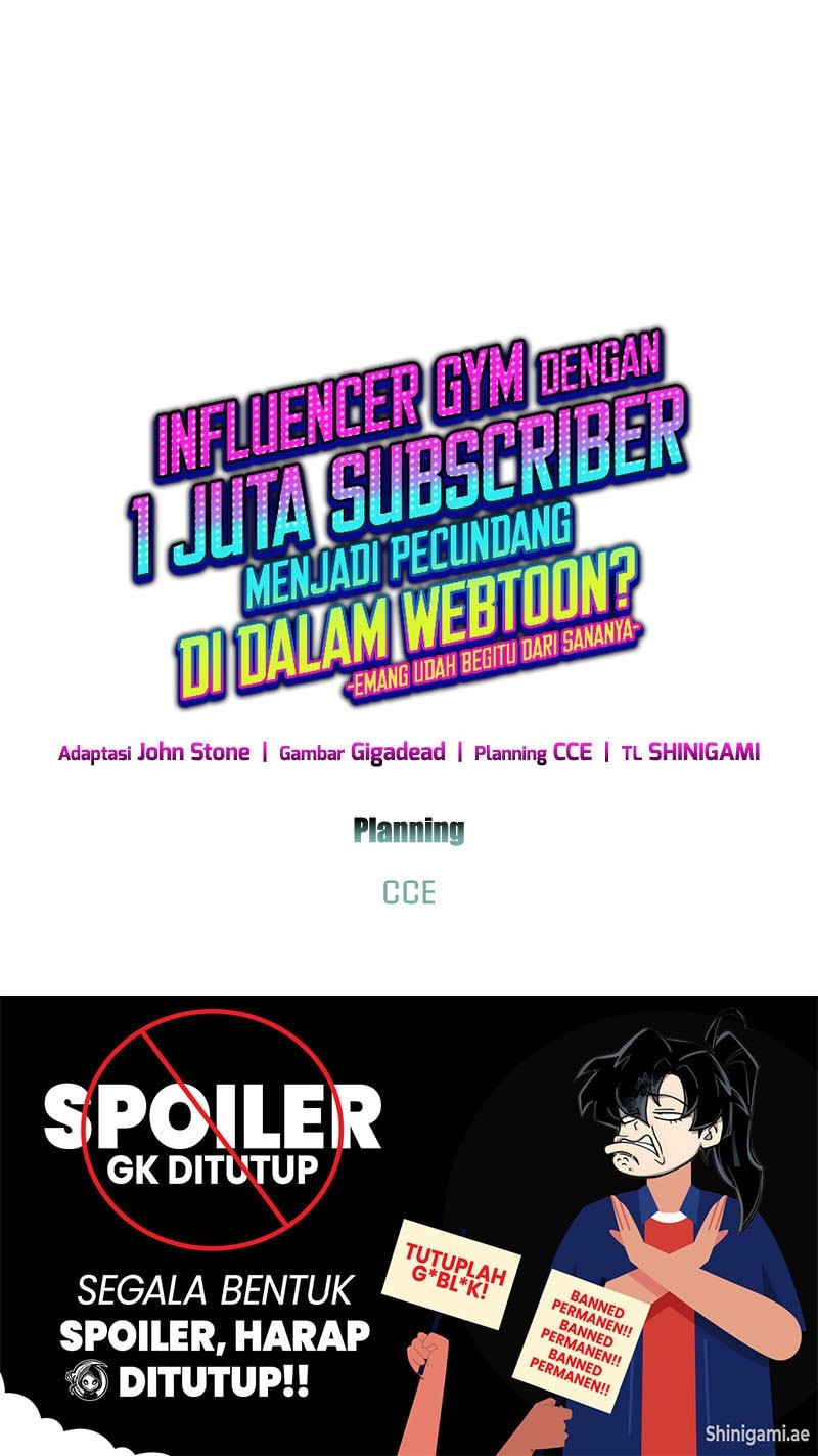A Million-Sub Gym Influencer Becomes a Webtoon Loser? Chapter 9 - halaman 75