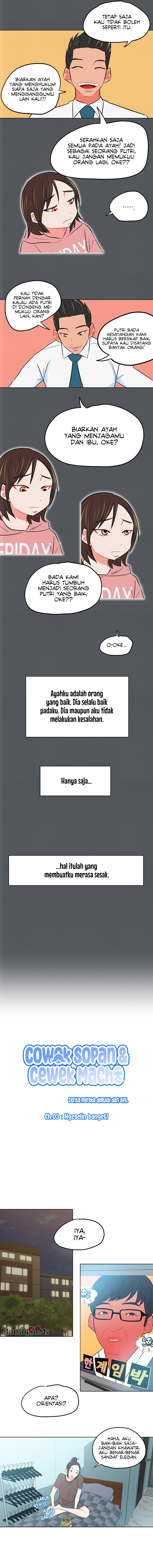 A Modest Man and a Macho Woman Chapter 3 - halaman 2