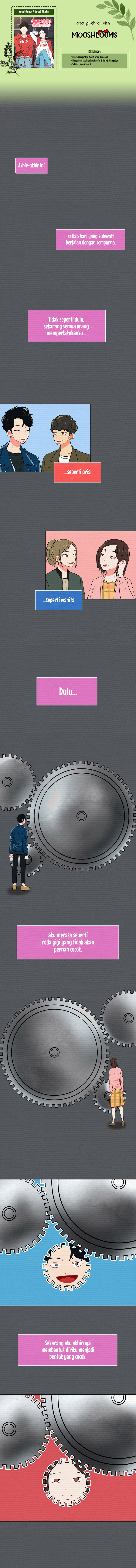A Modest Man and a Macho Woman Chapter 4 - halaman 1