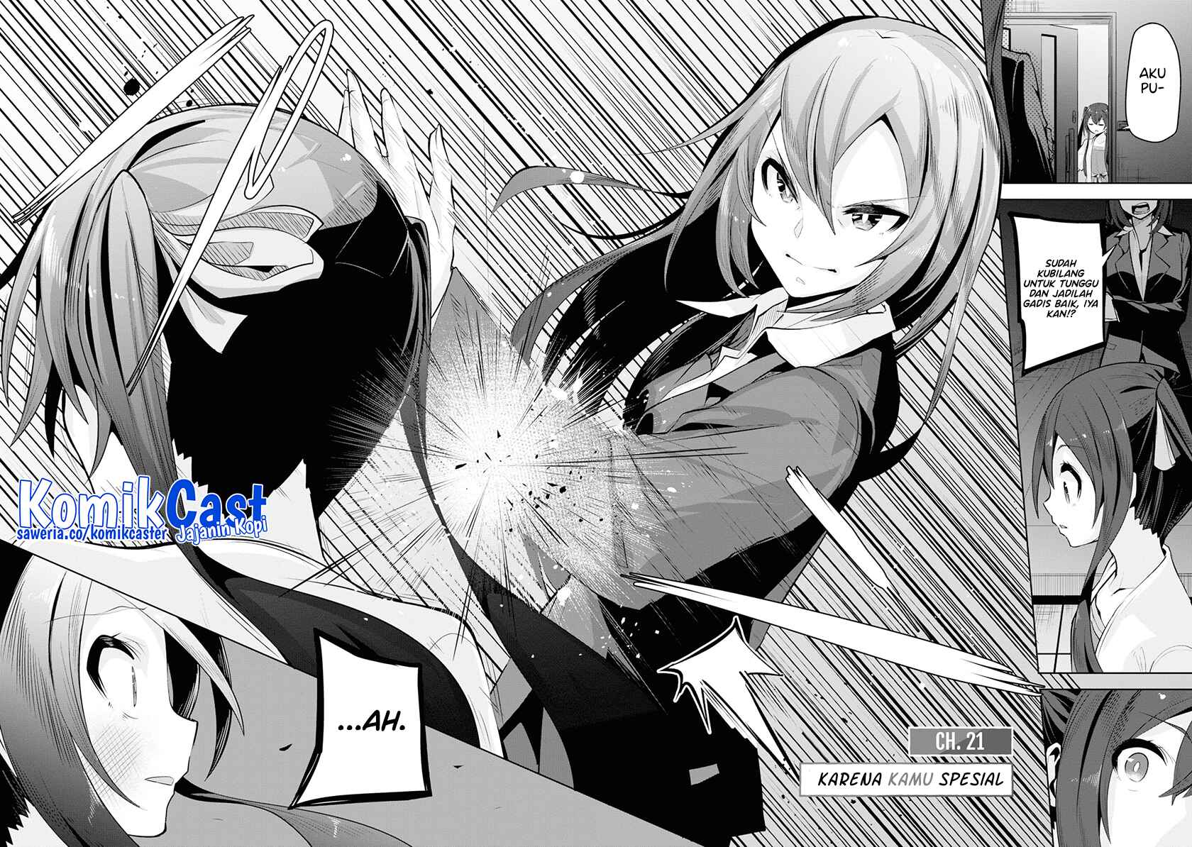 A Neat and Pretty Girl at My New School Is a Childhood Friend Who I Used To Play With Thinking She Was a Boy Chapter 21 - halaman 2