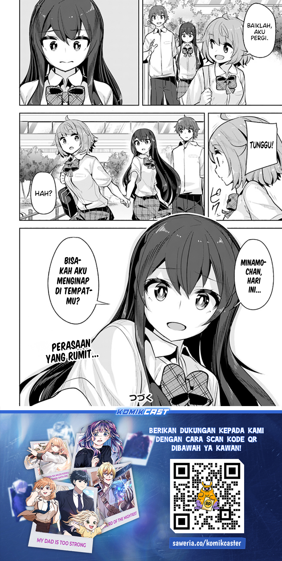 A Neat and Pretty Girl at My New School Is a Childhood Friend Who I Used To Play With Thinking She Was a Boy Chapter 24 - halaman 32
