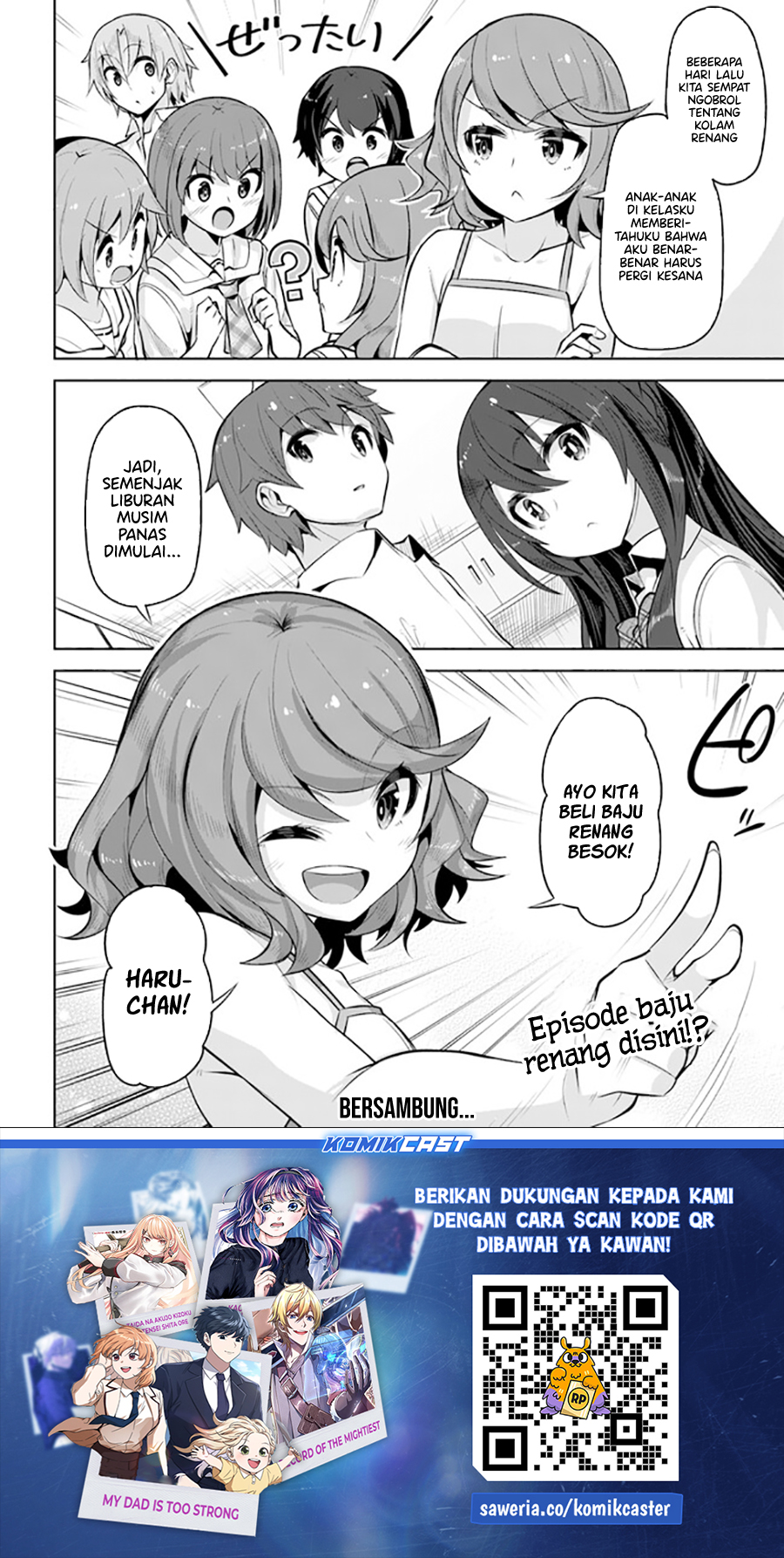 A Neat and Pretty Girl at My New School Is a Childhood Friend Who I Used To Play With Thinking She Was a Boy Chapter 26 - halaman 31