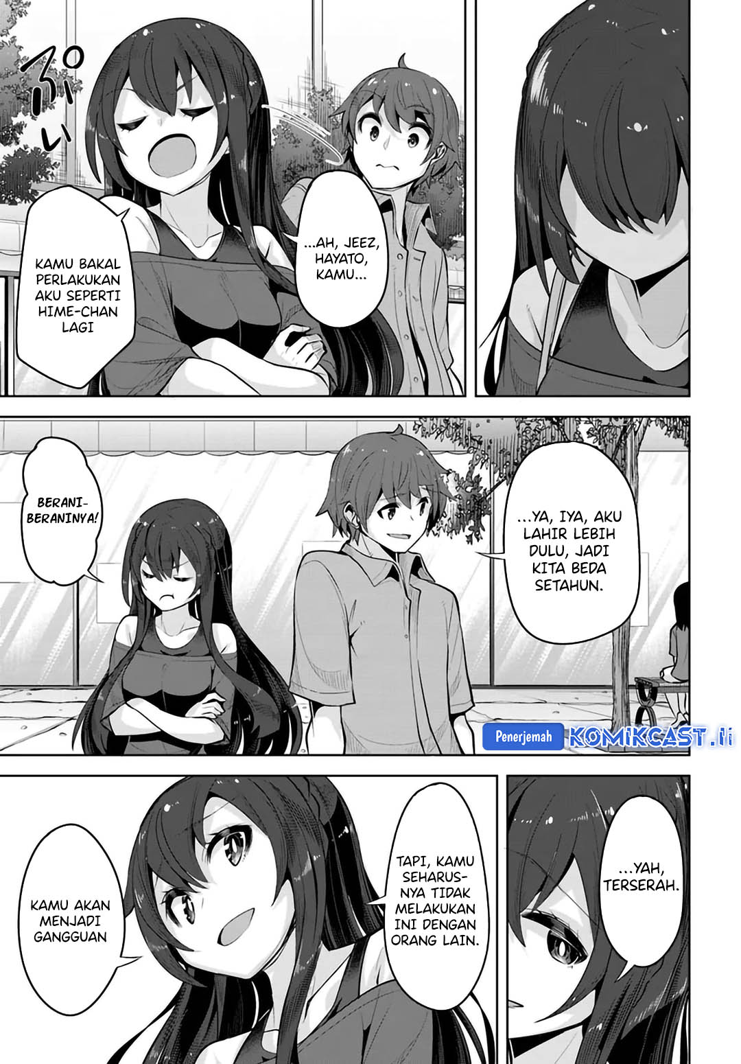 A Neat and Pretty Girl at My New School Is a Childhood Friend Who I Used To Play With Thinking She Was a Boy Chapter 28 - halaman 9