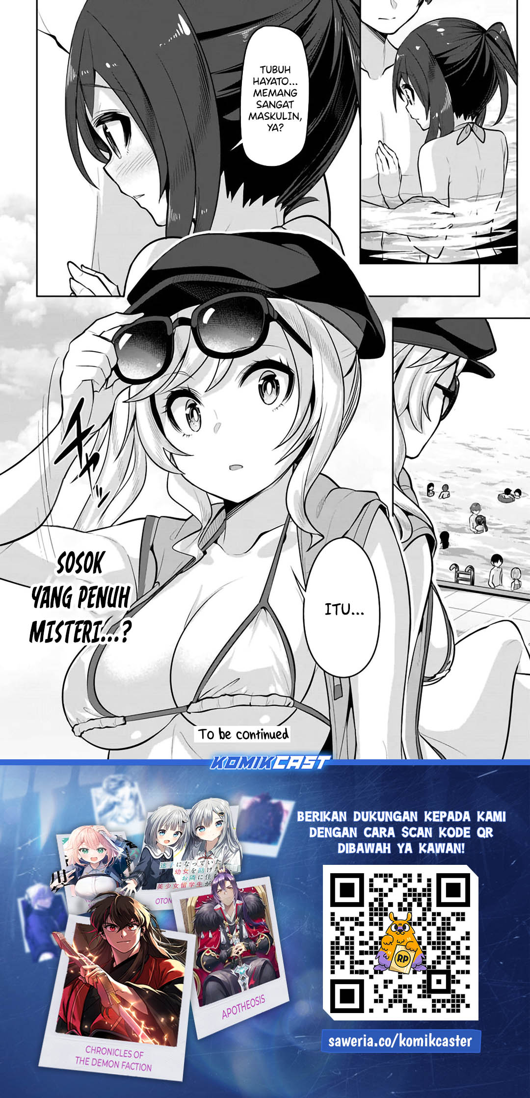 A Neat and Pretty Girl at My New School Is a Childhood Friend Who I Used To Play With Thinking She Was a Boy Chapter 29 - halaman 15