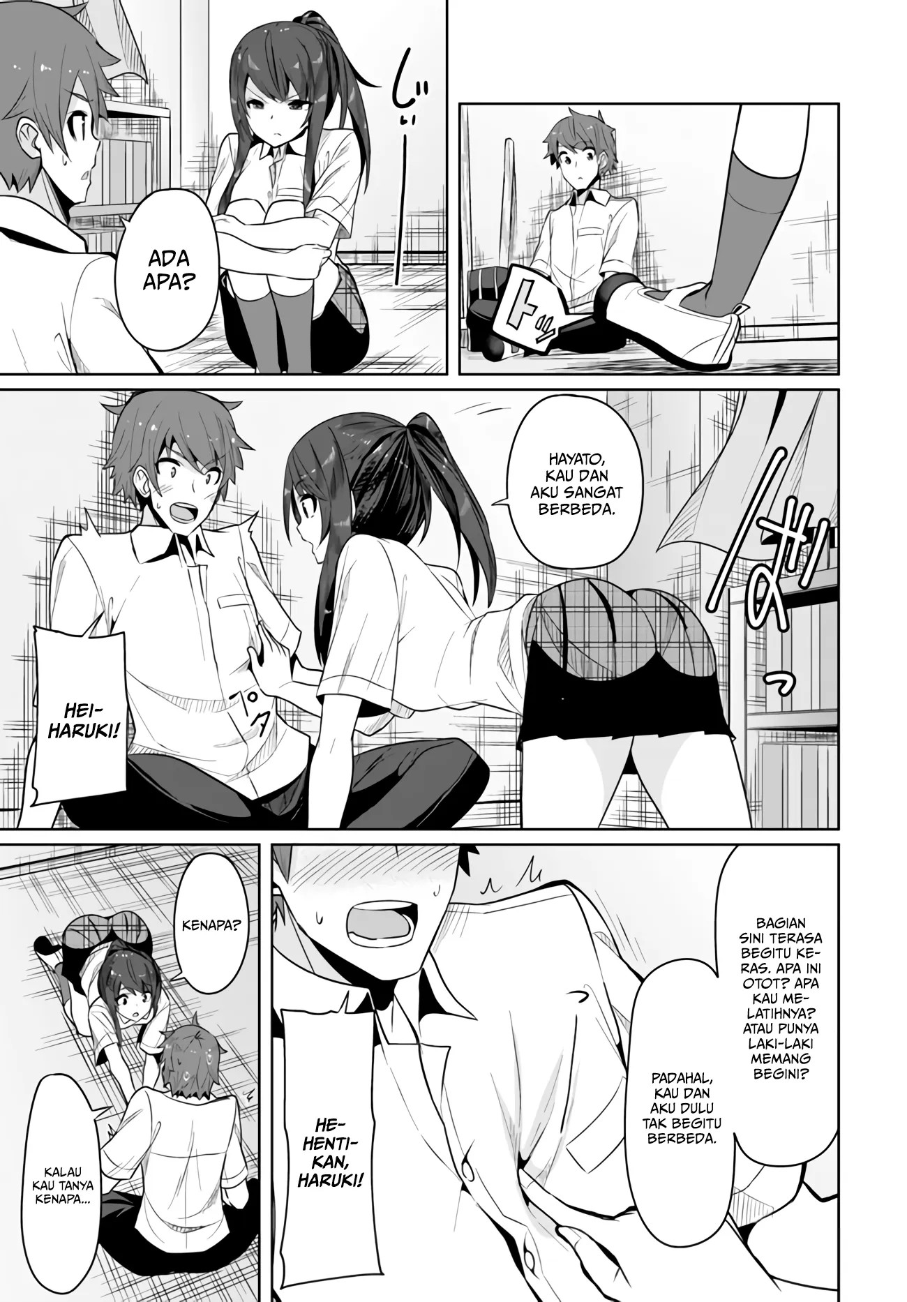 A Neat and Pretty Girl at My New School Is a Childhood Friend Who I Used To Play With Thinking She Was a Boy Chapter 3 - halaman 1