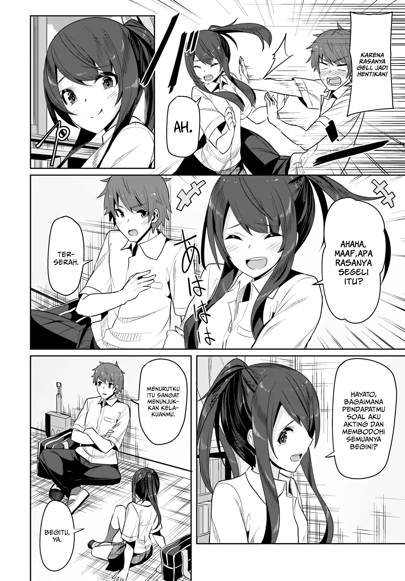 A Neat and Pretty Girl at My New School Is a Childhood Friend Who I Used To Play With Thinking She Was a Boy Chapter 3 - halaman 2