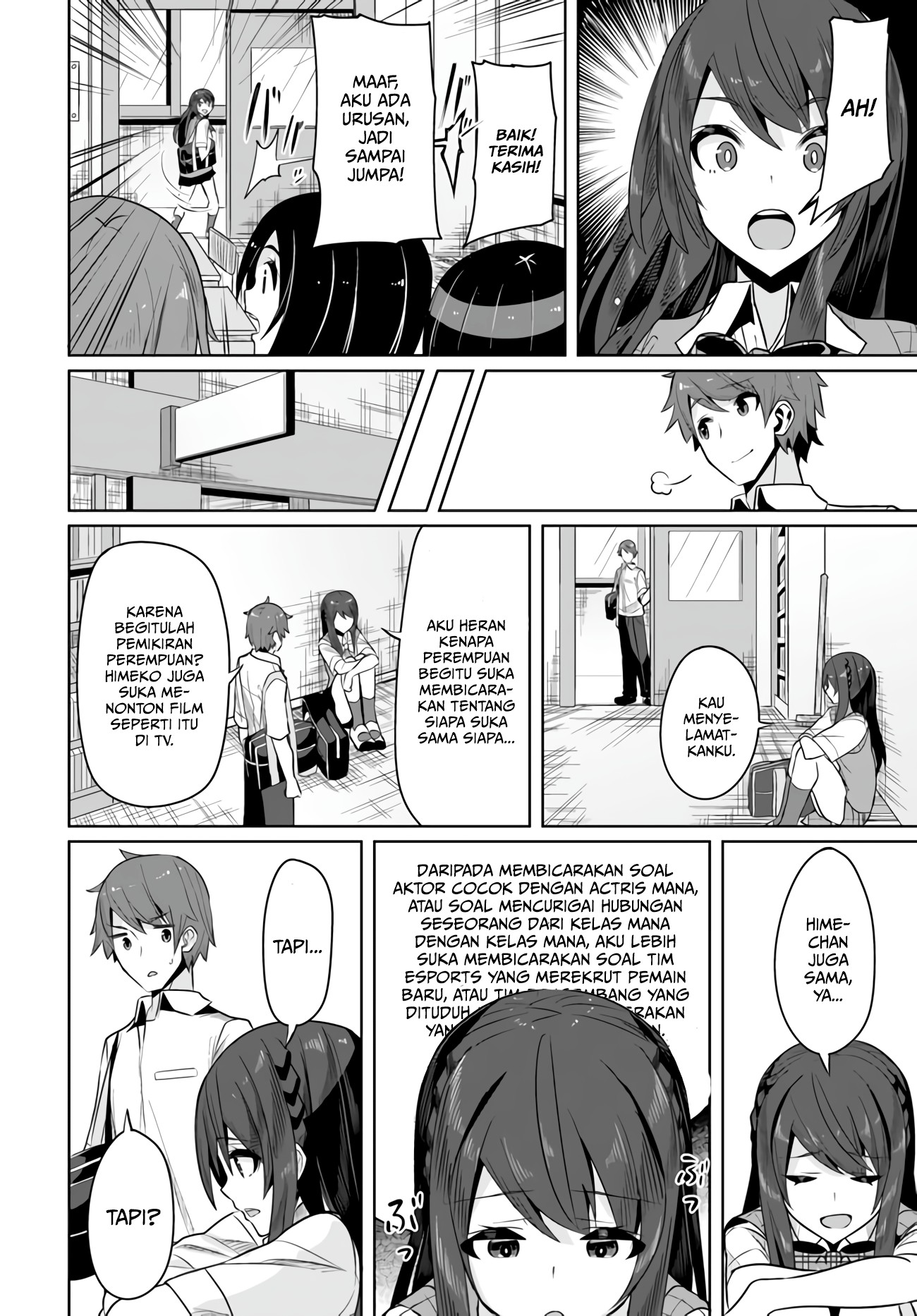 A Neat and Pretty Girl at My New School Is a Childhood Friend Who I Used To Play With Thinking She Was a Boy Chapter 3 - halaman 8