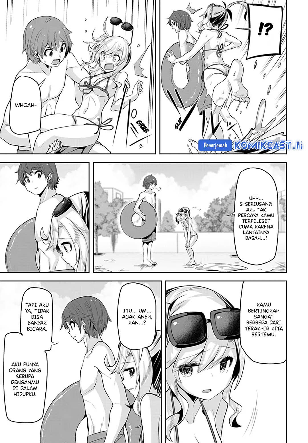 A Neat and Pretty Girl at My New School Is a Childhood Friend Who I Used To Play With Thinking She Was a Boy Chapter 30 - halaman 19