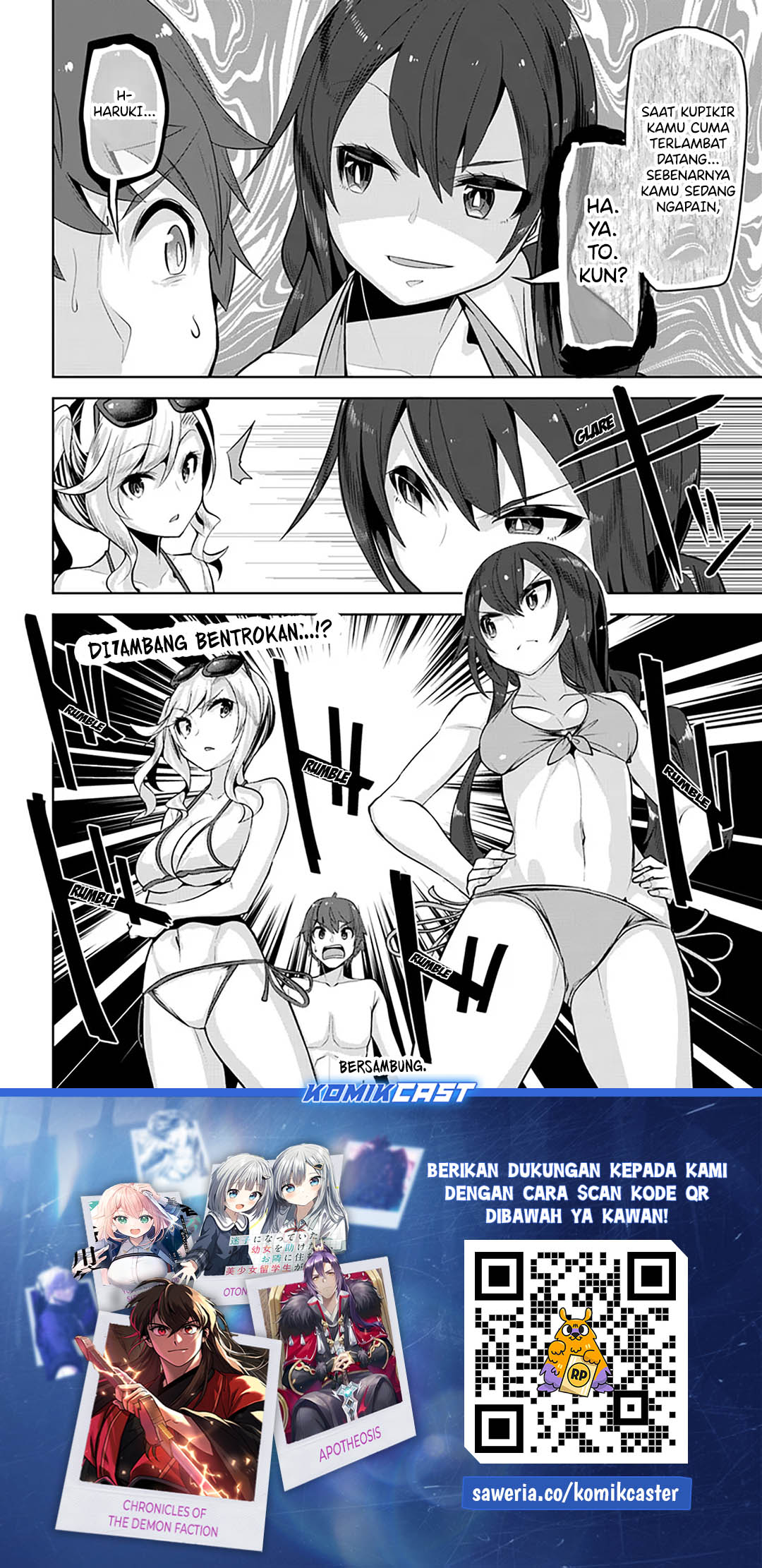 A Neat and Pretty Girl at My New School Is a Childhood Friend Who I Used To Play With Thinking She Was a Boy Chapter 30 - halaman 30