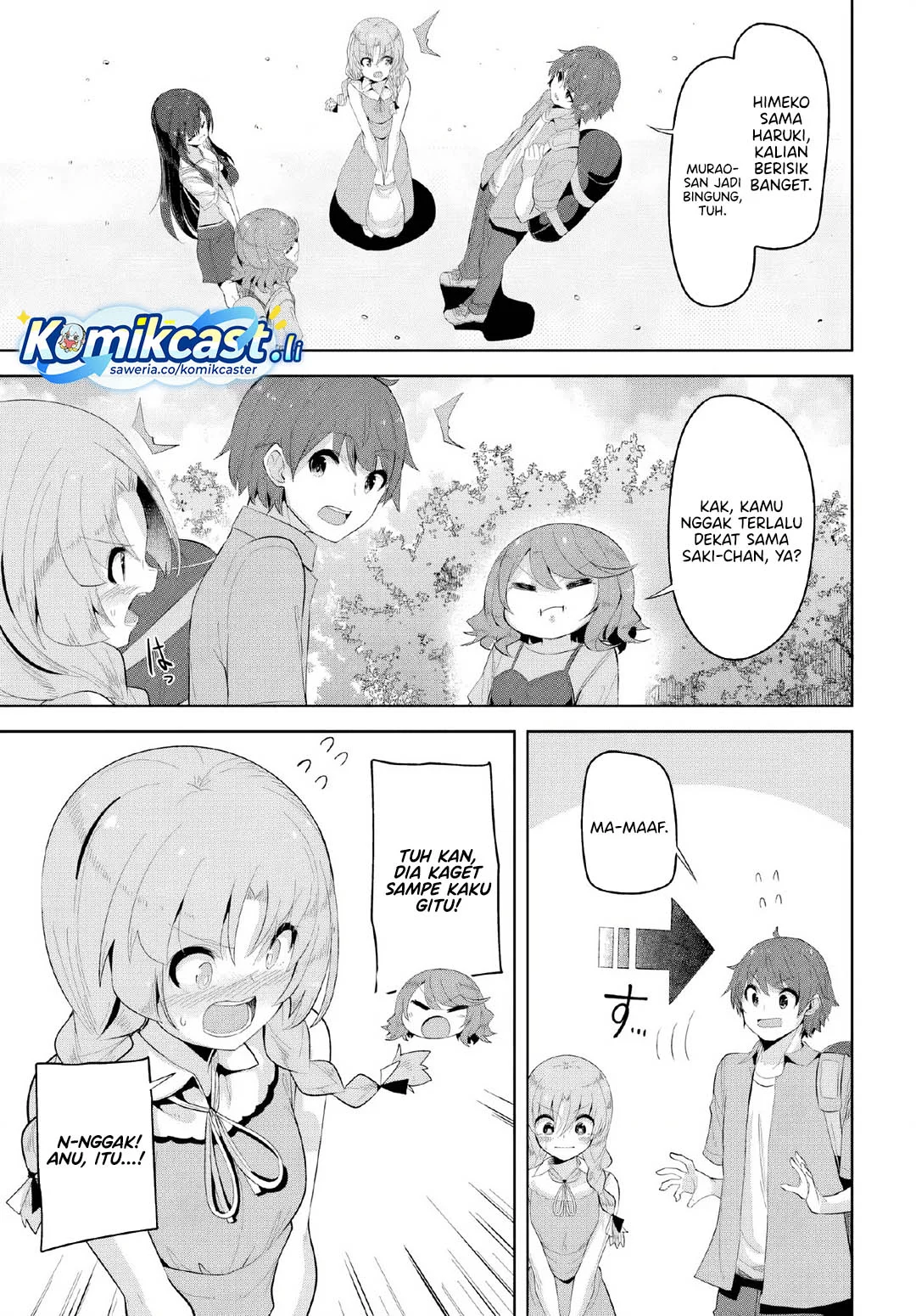 A Neat and Pretty Girl at My New School Is a Childhood Friend Who I Used To Play With Thinking She Was a Boy Chapter 31 - halaman 11