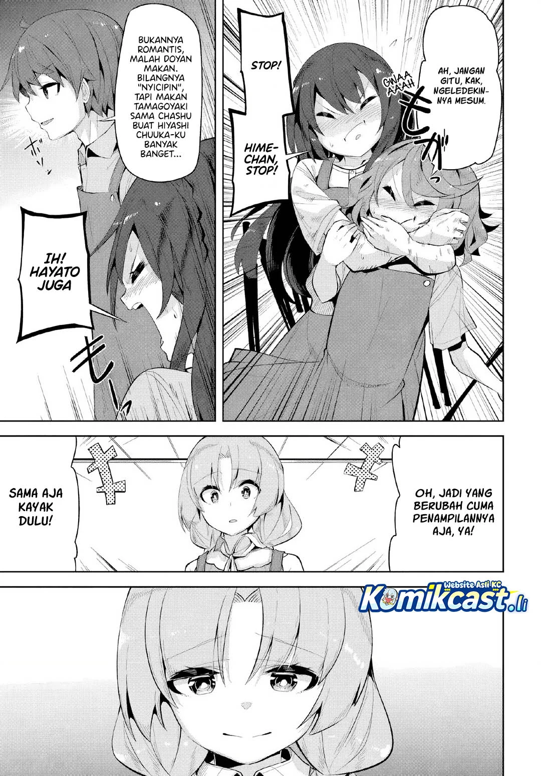 A Neat and Pretty Girl at My New School Is a Childhood Friend Who I Used To Play With Thinking She Was a Boy Chapter 33 - halaman 1