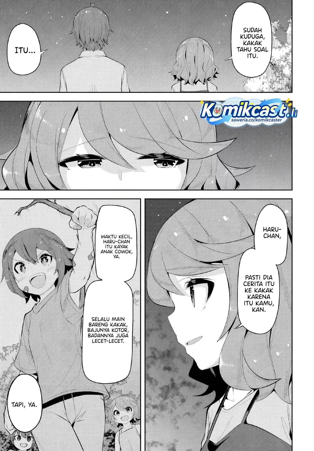 A Neat and Pretty Girl at My New School Is a Childhood Friend Who I Used To Play With Thinking She Was a Boy Chapter 33 - halaman 15