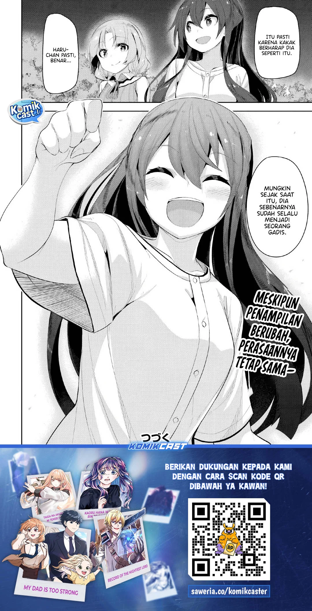 A Neat and Pretty Girl at My New School Is a Childhood Friend Who I Used To Play With Thinking She Was a Boy Chapter 33 - halaman 16