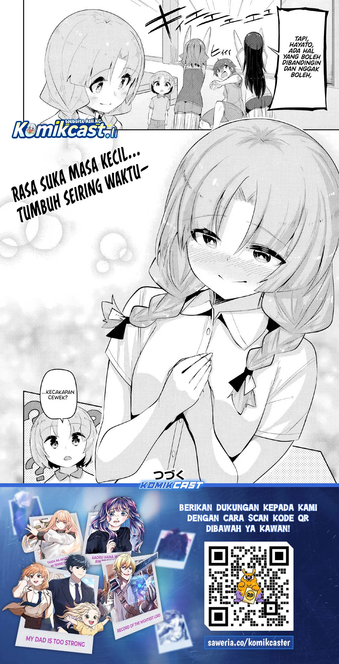 A Neat and Pretty Girl at My New School Is a Childhood Friend Who I Used To Play With Thinking She Was a Boy Chapter 34 - halaman 27