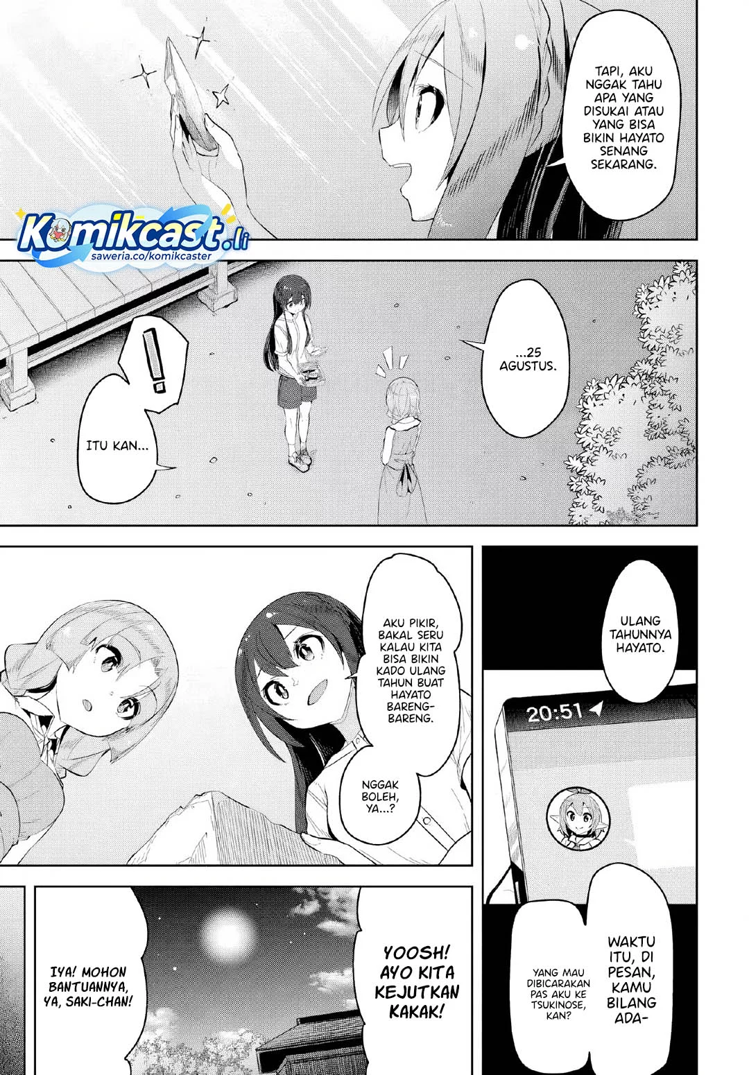 A Neat and Pretty Girl at My New School Is a Childhood Friend Who I Used To Play With Thinking She Was a Boy Chapter 34 - halaman 4