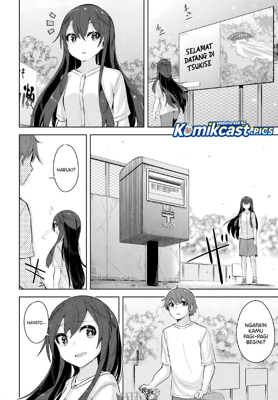 A Neat and Pretty Girl at My New School Is a Childhood Friend Who I Used To Play With Thinking She Was a Boy Chapter 35 - halaman 14