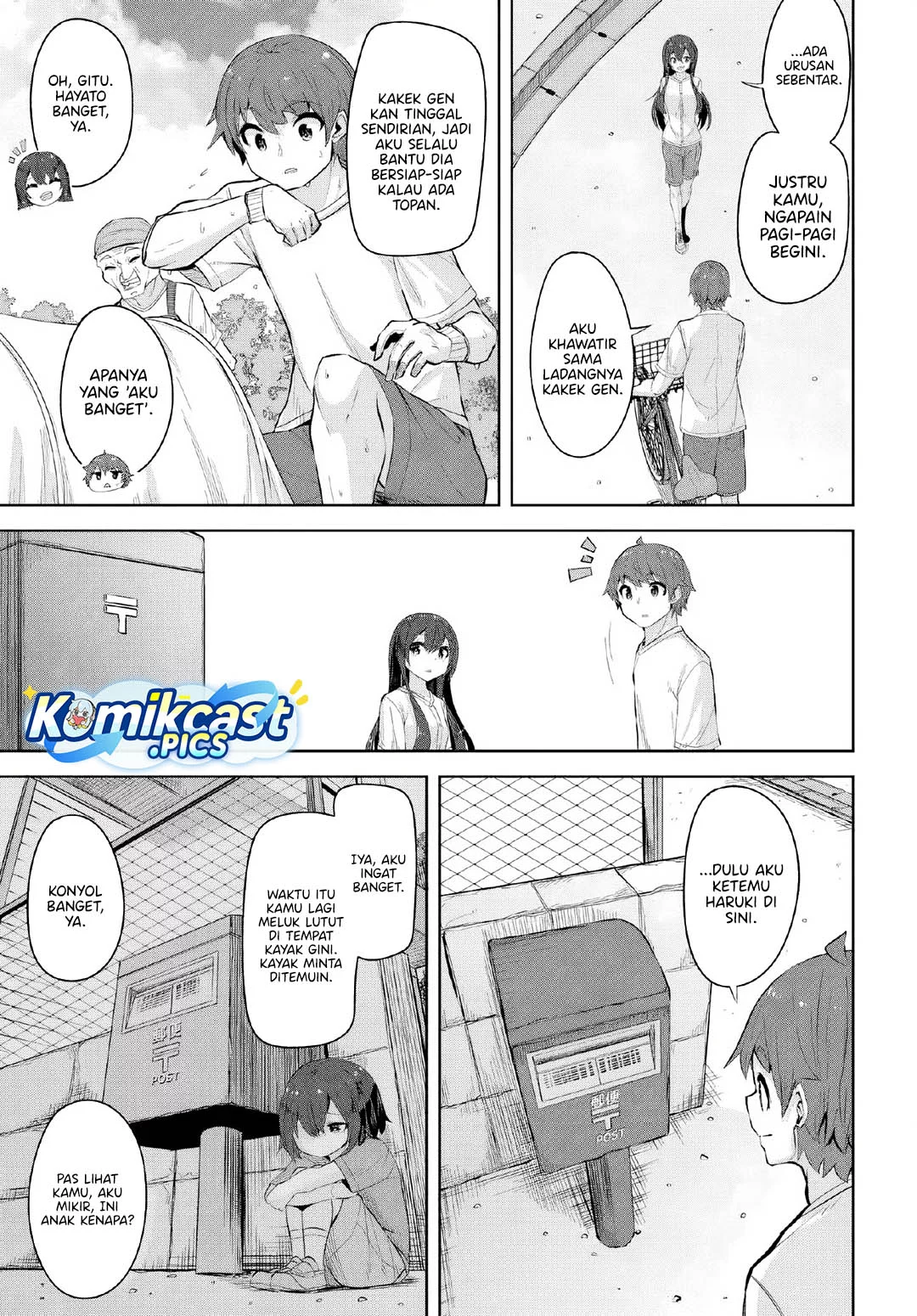 A Neat and Pretty Girl at My New School Is a Childhood Friend Who I Used To Play With Thinking She Was a Boy Chapter 35 - halaman 15