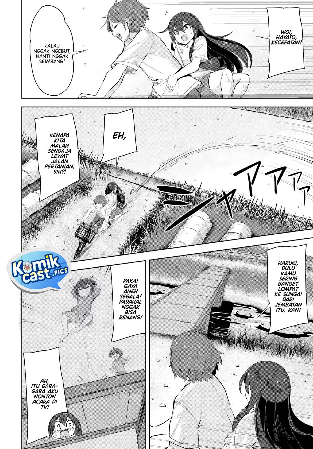 A Neat and Pretty Girl at My New School Is a Childhood Friend Who I Used To Play With Thinking She Was a Boy Chapter 35 - halaman 18