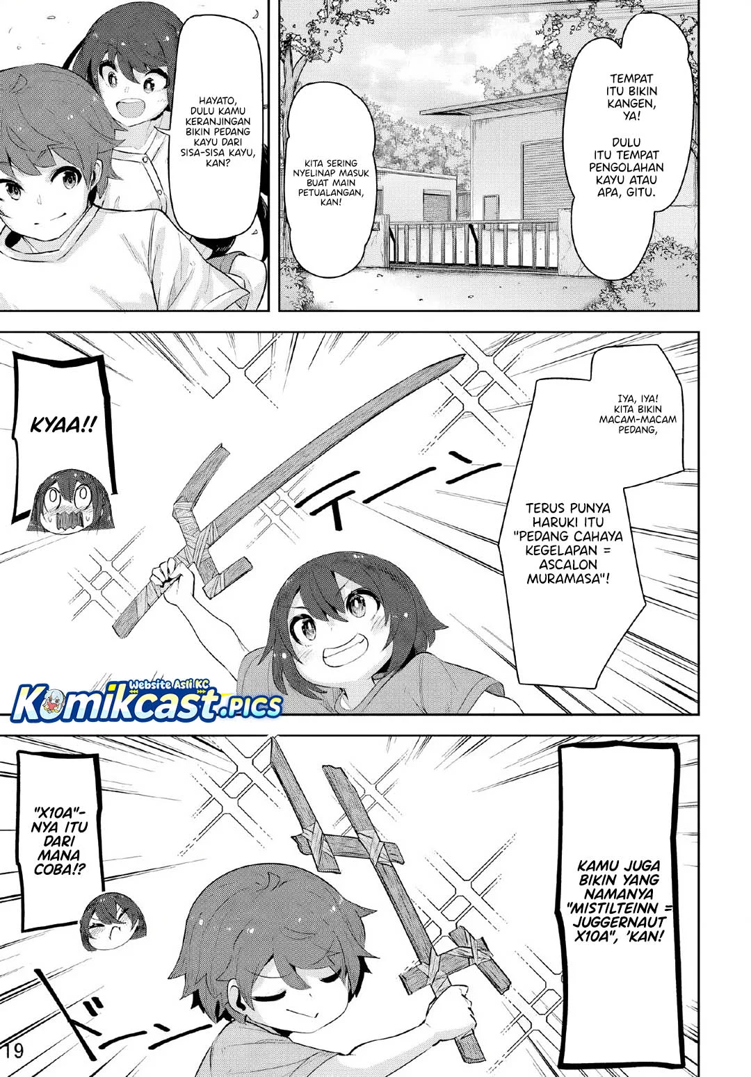 A Neat and Pretty Girl at My New School Is a Childhood Friend Who I Used To Play With Thinking She Was a Boy Chapter 35 - halaman 19